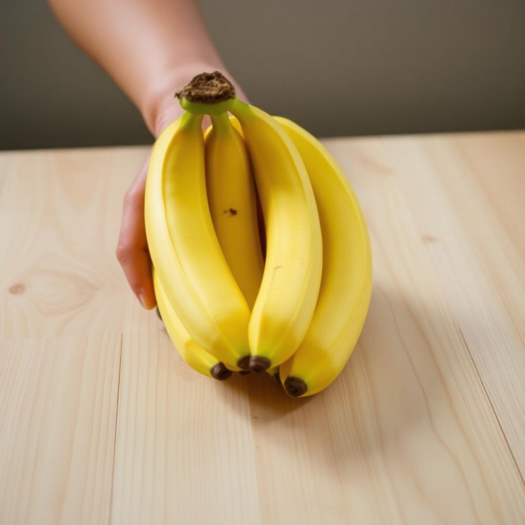 Régime de bananes mûres