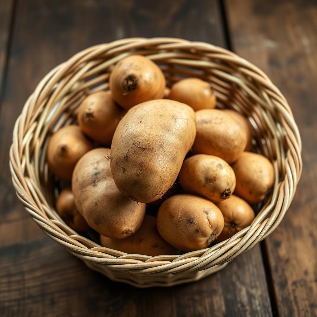 Pommes de terre fraîches