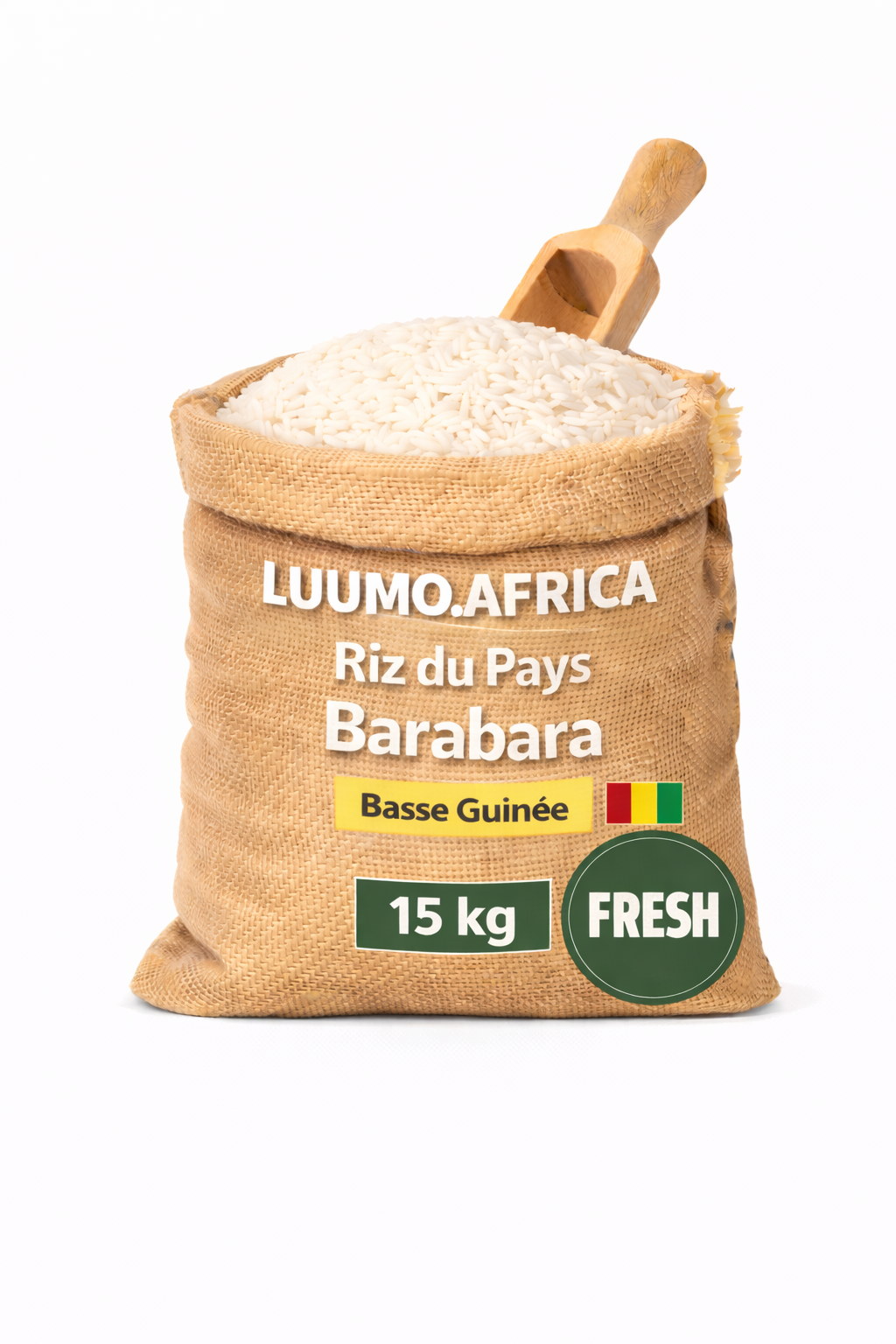Sac de riz Barabara Mangrove standard 15kg
